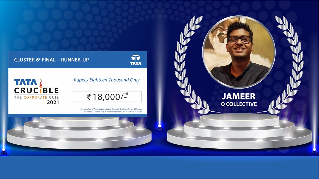 Tata Crucible Campus Quiz kerala yogesh