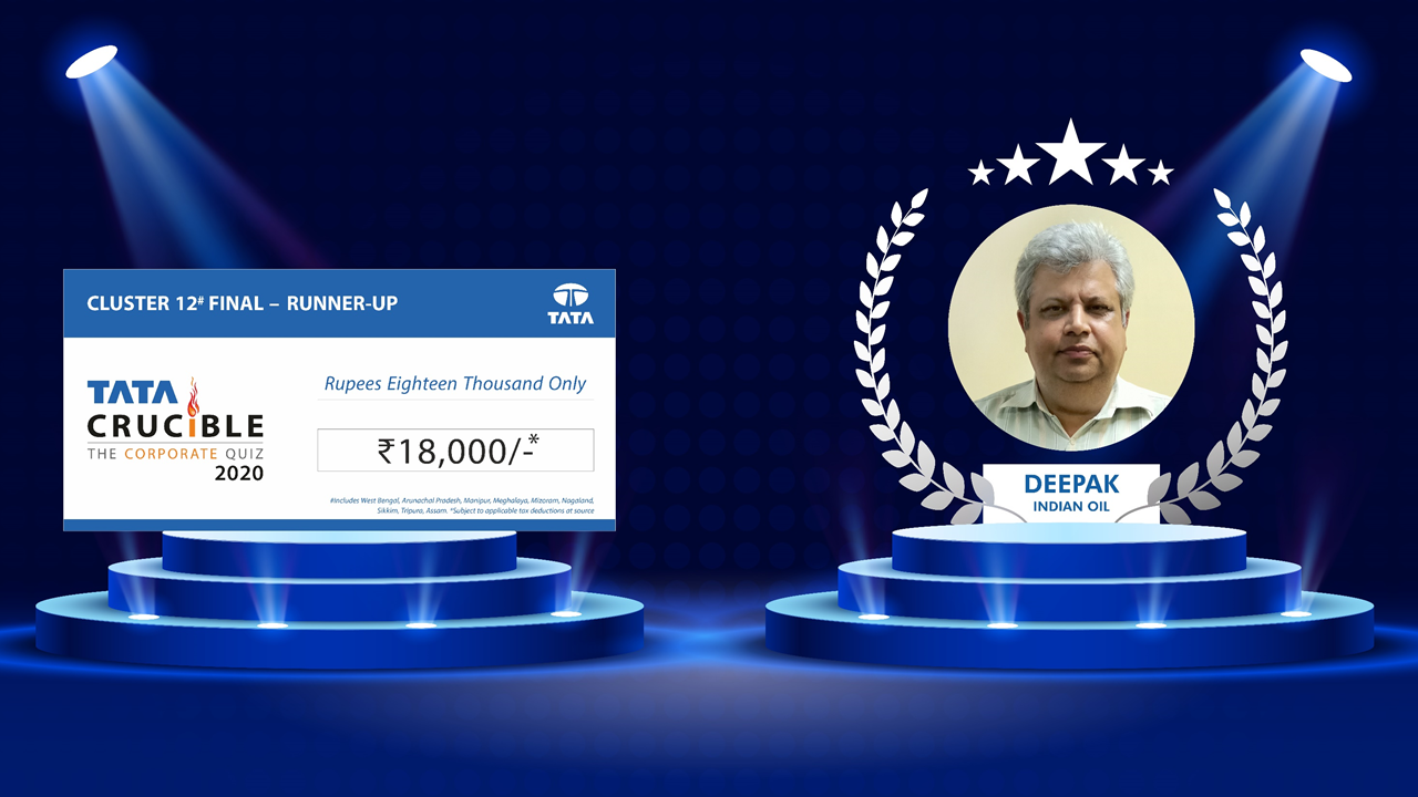 Tata Crucible Campus Quiz eastern the