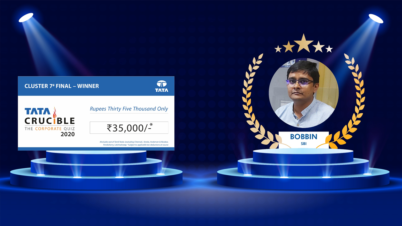 Tata Crucible Campus Quiz south sbi