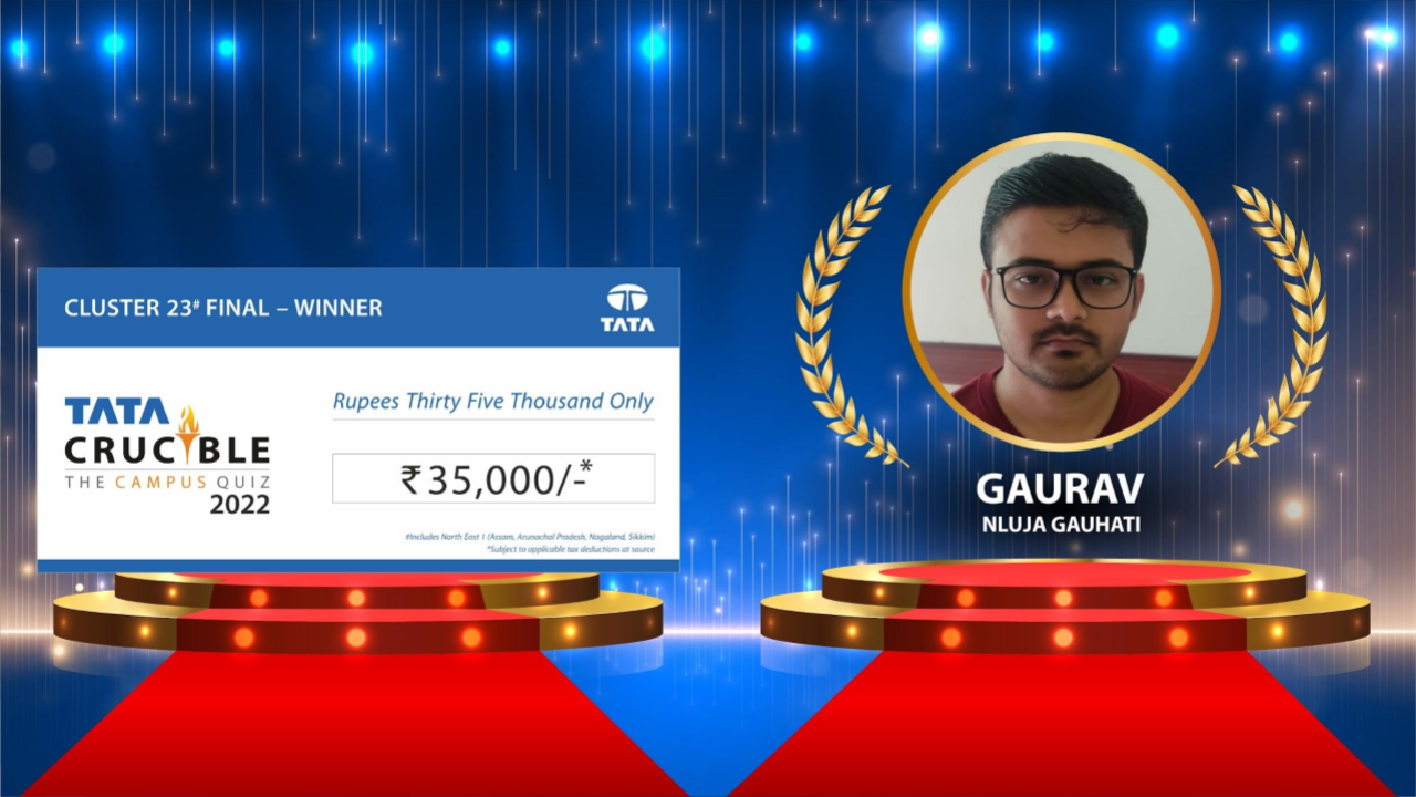 Tata Crucible Campus Quiz dominates national
