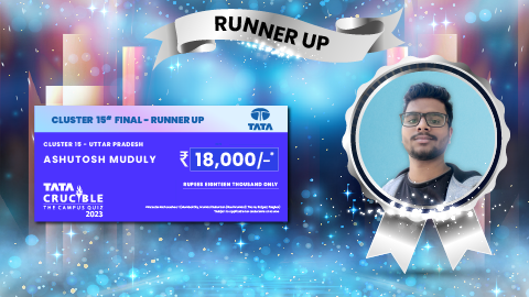 Tata Crucible Campus Quiz winner cluster