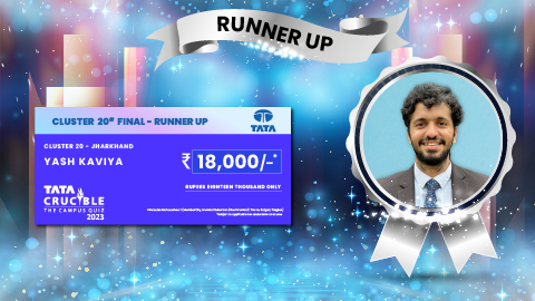 Tata Crucible Campus Quiz winner cluster
