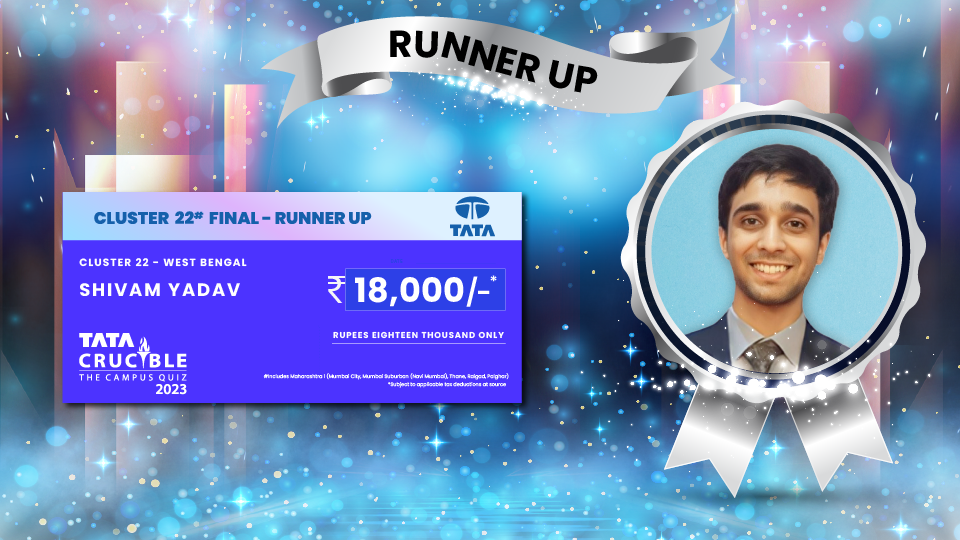 Tata Crucible Campus Quiz winner cluster