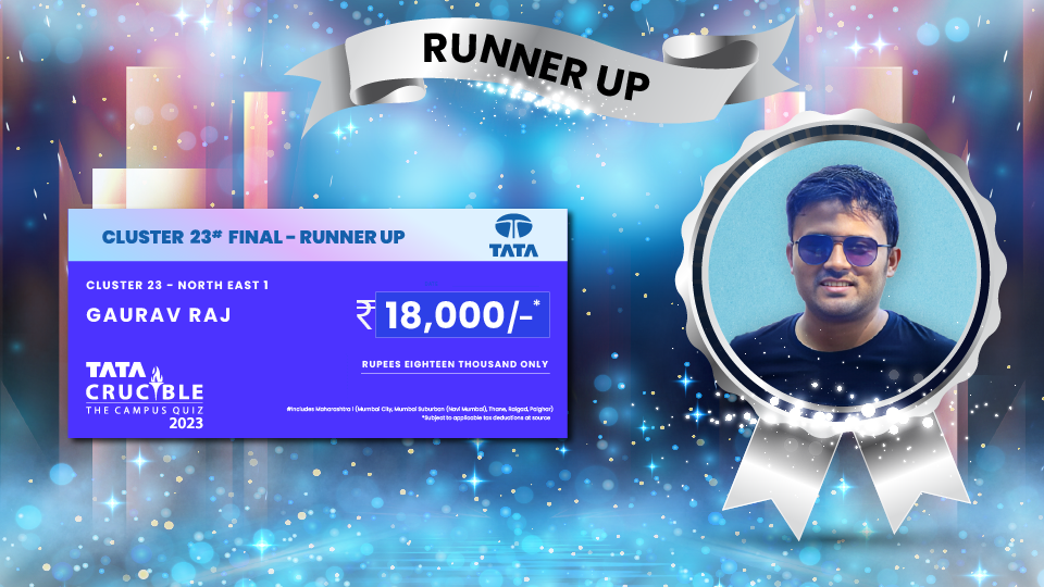 Tata Crucible Campus Quiz winner cluster