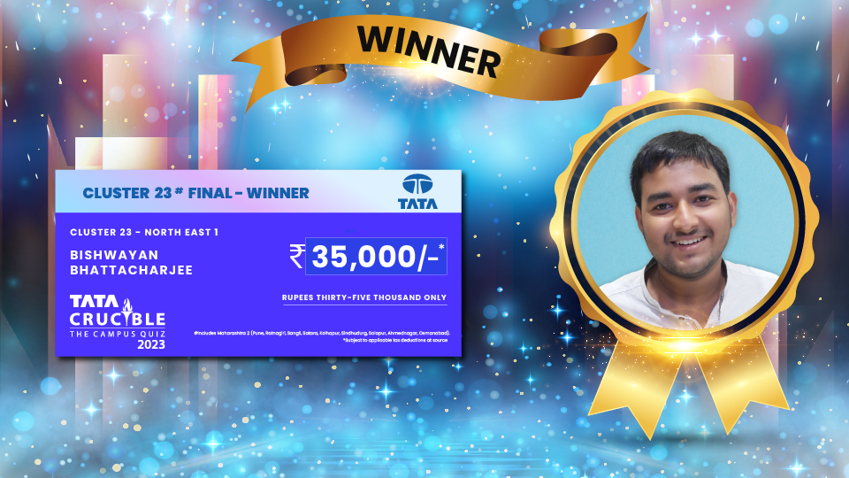 Tata Crucible Campus Quiz winner cluster
