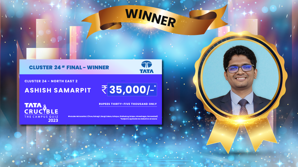Tata Crucible Campus Quiz winner cluster