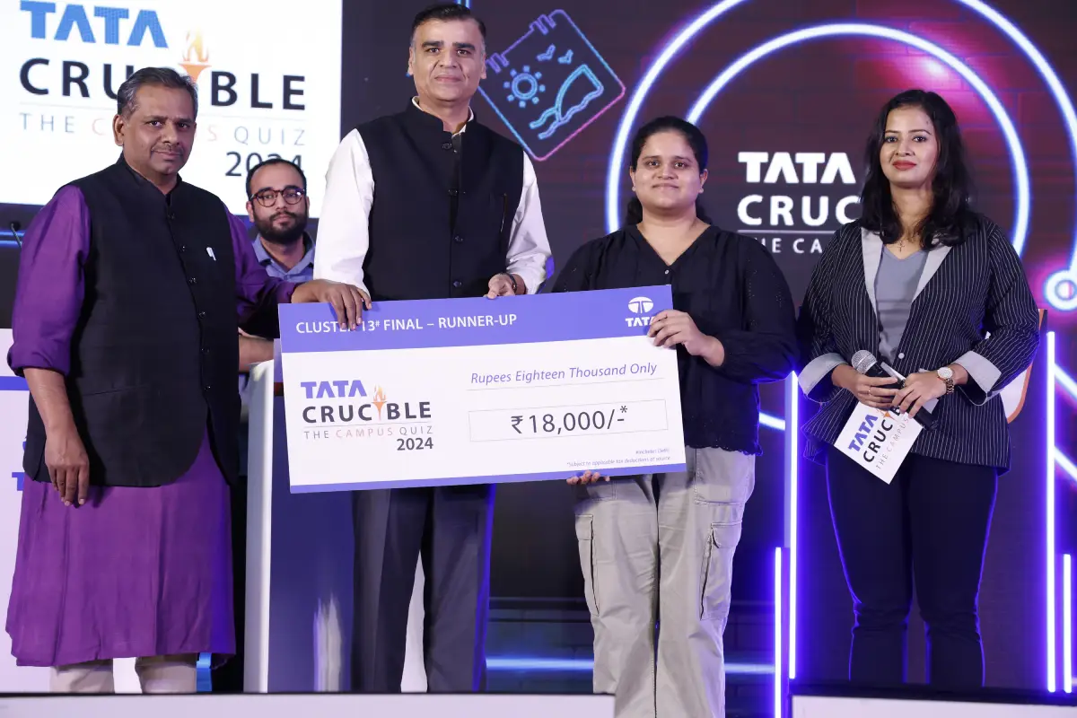 Tata Crucible Campus Quiz finals tanay