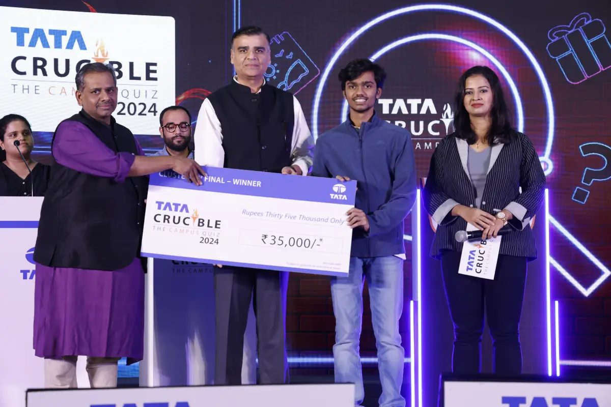 Tata Crucible Campus Quiz finals tanay