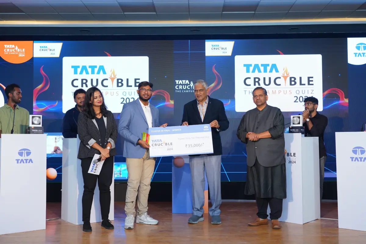 Tata Crucible Campus Quiz finals abhik