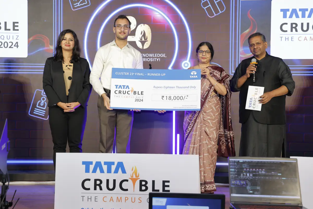 Tata Crucible Campus Quiz finals omkar