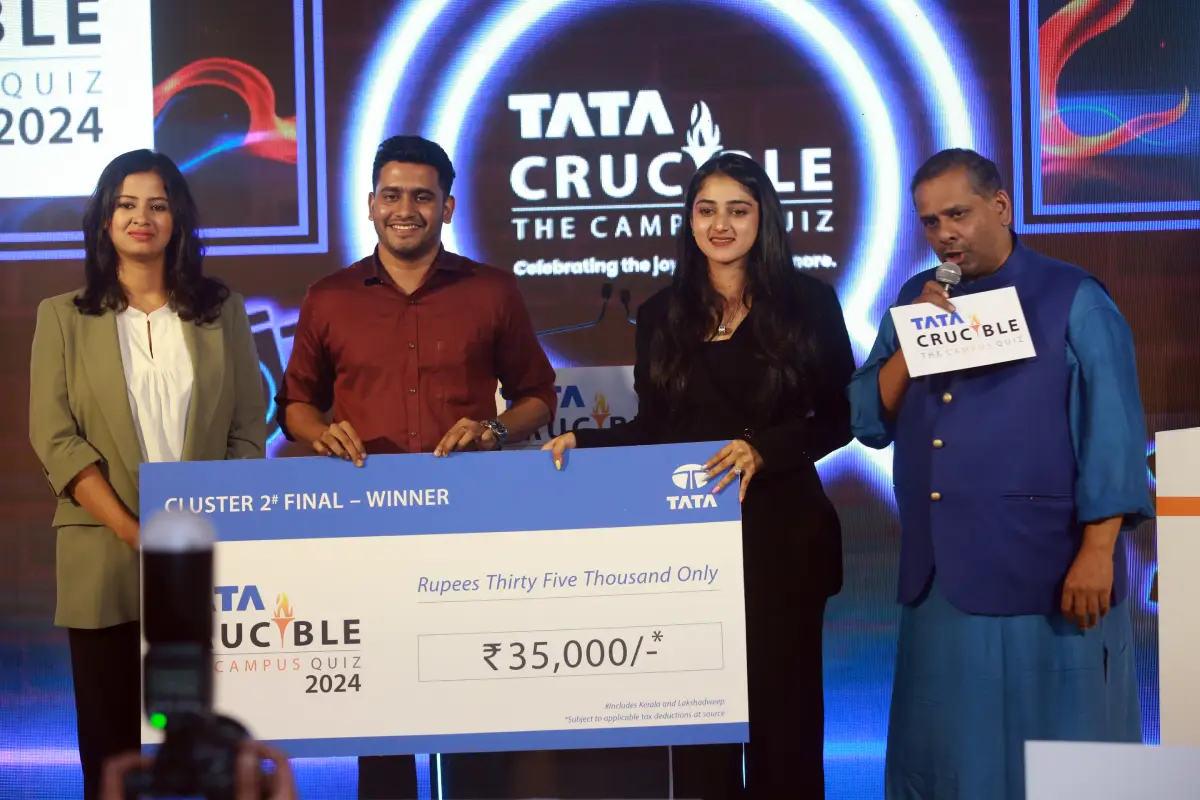 Tata Crucible Campus Quiz finals bichu