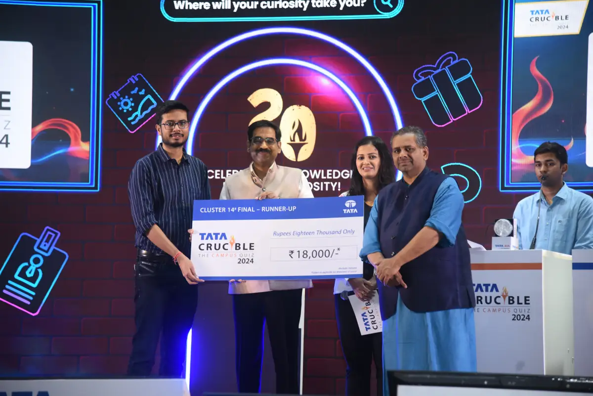 Tata Crucible Campus Quiz finals kashyap
