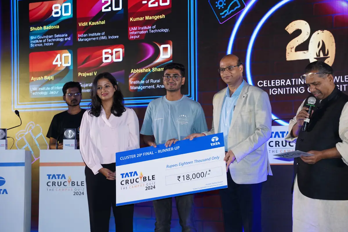 Tata Crucible Campus Quiz finals shubh