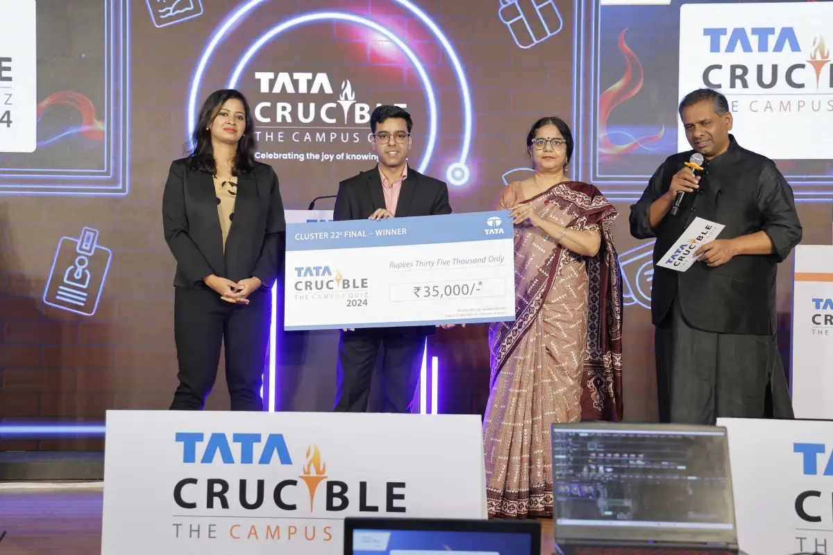 Tata Crucible Campus Quiz finals mehar