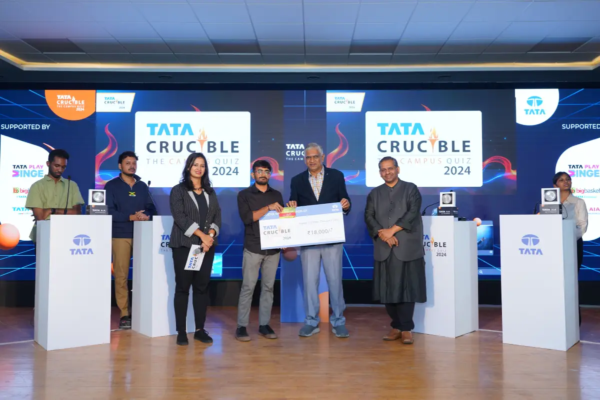 Tata Crucible Campus Quiz finals akshay