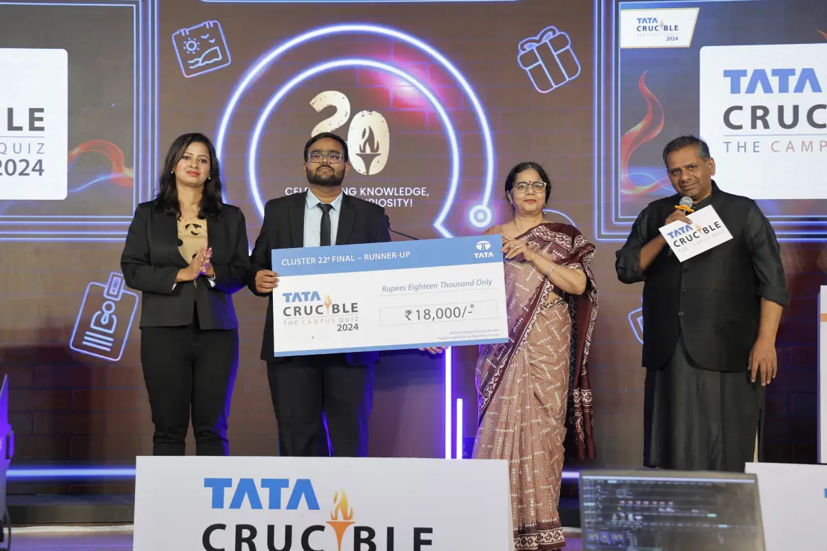 Tata Crucible Campus Quiz finals mehar