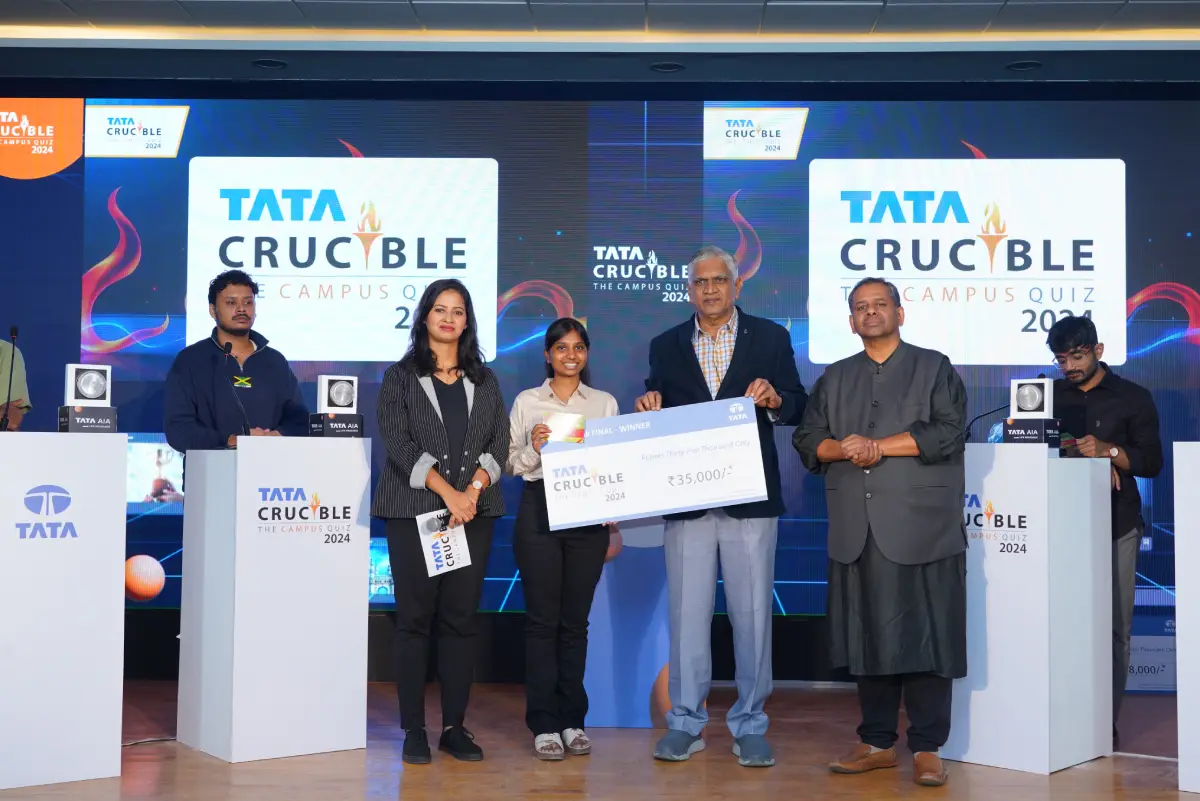 Tata Crucible Campus Quiz finals sai