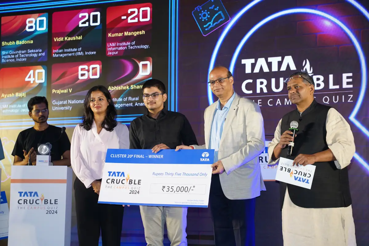 Tata Crucible Campus Quiz finals shubh