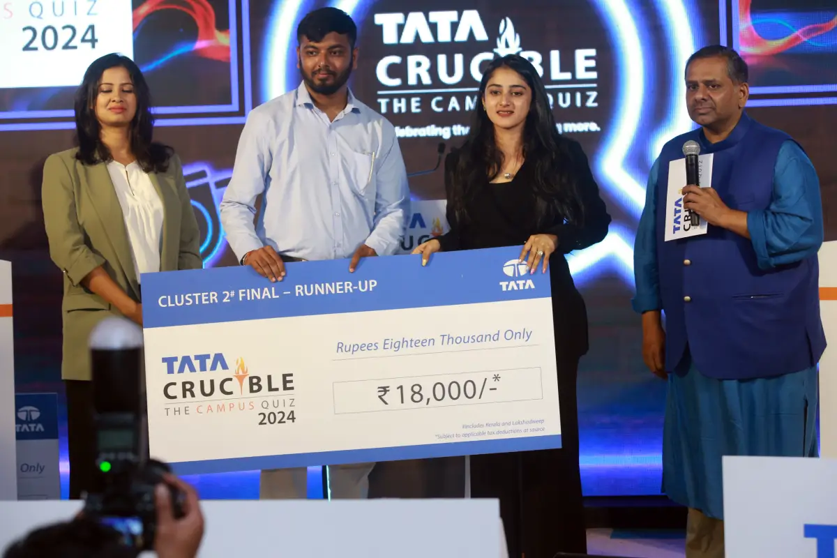 Tata Crucible Campus Quiz finals bichu