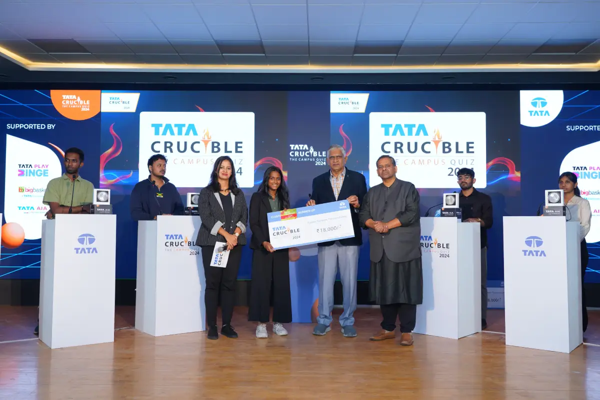 Tata Crucible Campus Quiz finals sai