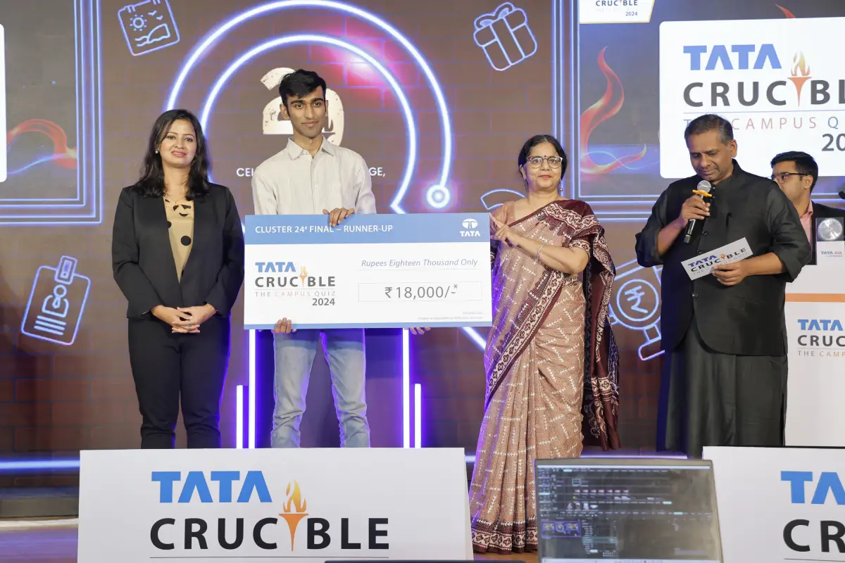 Tata Crucible Campus Quiz finals aman